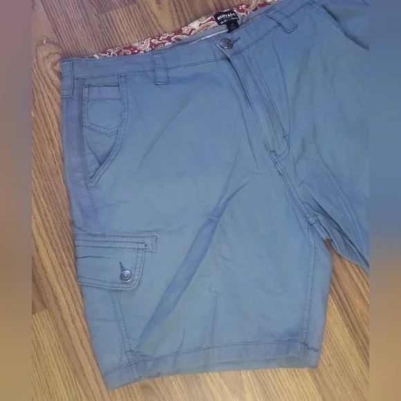 Buffalo David Bitton We Are Denim Cargo Shorts Men’s 34 Utility Streetwear A52 - Picture 2 of 7